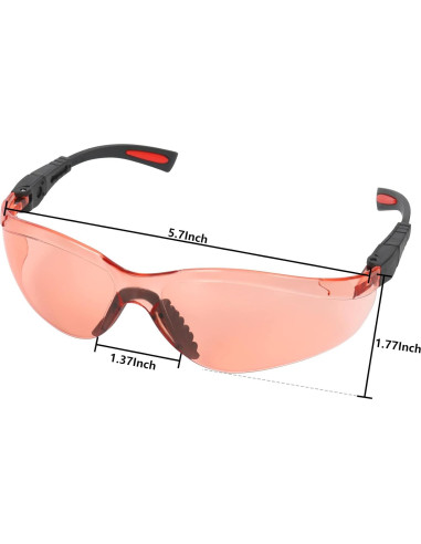 Gafas de Tiro LaneTop AntiFog Lentes Ajustables UV400