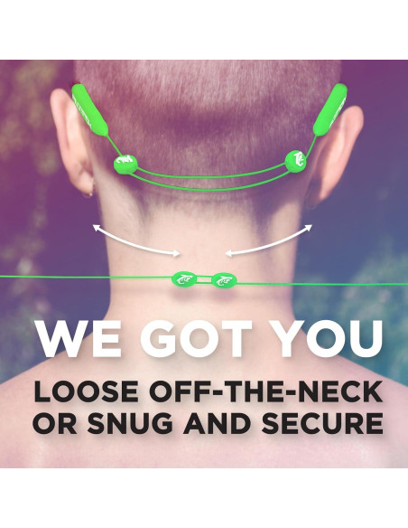 Correa Ajustable Pilotfish Verde Lima 35.56 cm para Gafas