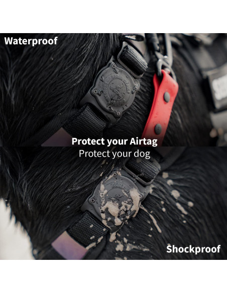 Soporte de Collar para Perros SKER AirTag IP68 Resistente al Agua