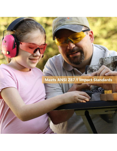 Gafas de Tiro LaneTop AntiFog Lentes Ajustables UV400