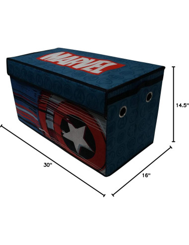Cofre de Almacenamiento Plegable Idea Nuova Avengers 76x40x36cm