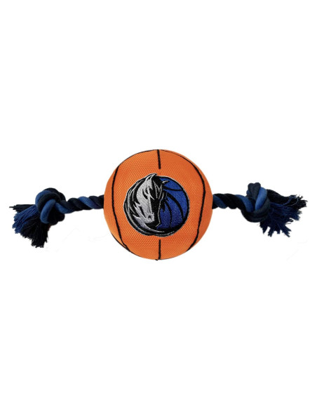 Juguete para mascotas NBA Dallas Mavericks con cuerda y squeaker