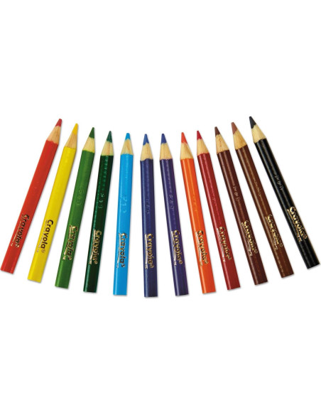 Lápices de Colores Crayola 684112 Madera 12 Colores 3.3 mm