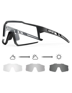 Gafas de Ciclismo Fotoquímicas KAPVOE K9022 UV400 Transición