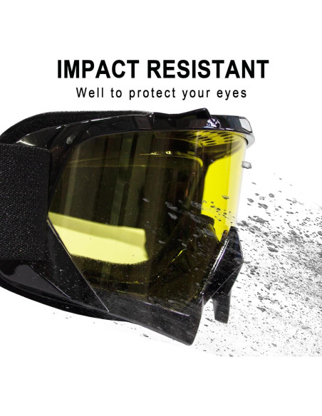 Gafas de Motocicleta Shutuan con Lente UV 400 y Correa Ajustable