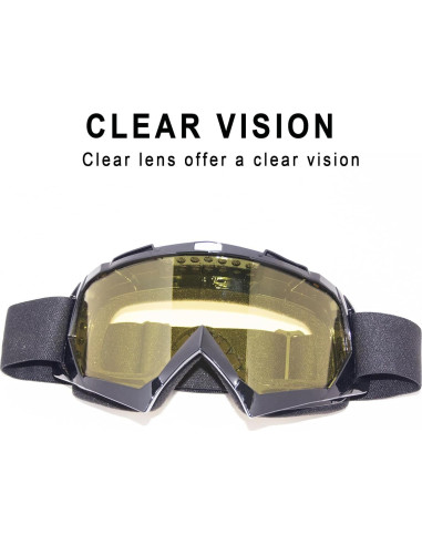 Gafas de Motocicleta Shutuan con Lente UV 400 y Correa Ajustable