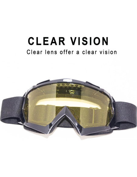 Gafas de Motocicleta Shutuan con Lente UV 400 y Correa Ajustable