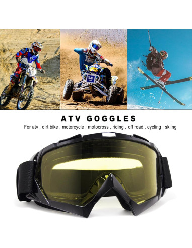 Gafas de Motocicleta Shutuan con Lente UV 400 y Correa Ajustable