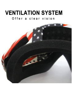 Gafas de Motocicleta Shutuan con Lente HD y Correa Ajustable 2