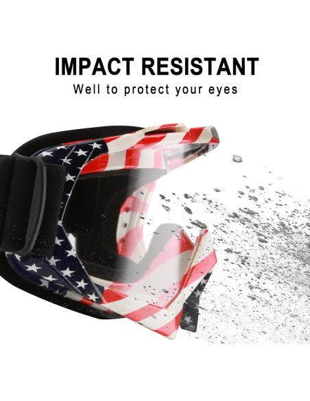 Gafas de Motocicleta Shutuan con Lente HD y Correa Ajustable