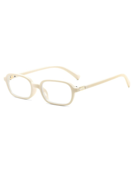 Gafas de Luz Azul Retro FEISEDY para Mujeres - Montura Pequeña