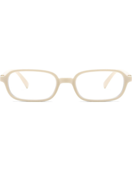 Gafas de Luz Azul Retro FEISEDY para Mujeres - Montura Pequeña