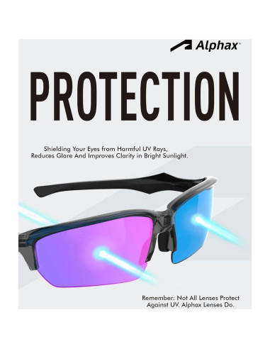 Lentes de Reemplazo Alphax para Gafas Oakley Sutro No Polarizados