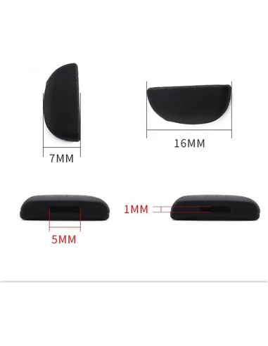 Almohadillas para Gafas Infantiles BEHLINE Silicona Suave