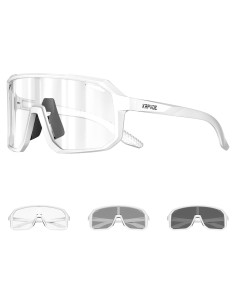 Gafas de Ciclismo KAPVOE K62 Fotoquímicas UV400 para Adultos