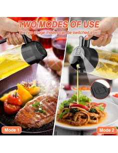 Dispensador de Aceite 2 en 1 Genérico 470ml Spray y Vertido 2