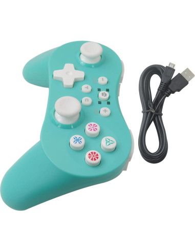 Controlador Inalámbrico Pro Verde USonline911 para Nintendo Switch