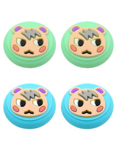 Tapas de Joystick Snow Abonci para Switch y Lite Verde/Azul