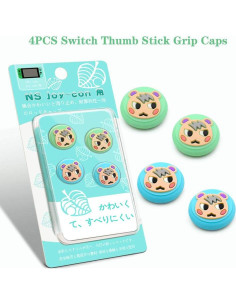 Tapas de Joystick Snow Abonci para Switch y Lite Verde/Azul 2