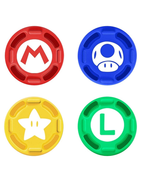 Cubierta de Silicona para Joystick Joy-Con Nintendo Switch 4 Pzas