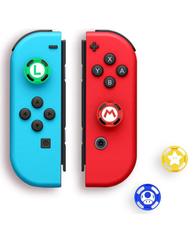 Cubierta de Silicona para Joystick Joy-Con Nintendo Switch 4 Pzas