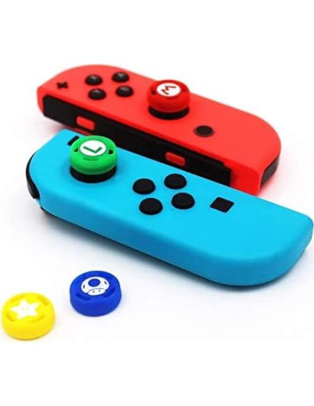 Cubierta de Silicona para Joystick Joy-Con Nintendo Switch 4 Pzas