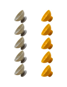 10 Tapas de Silicona para Joystick Analógico GruDawu NGC 2