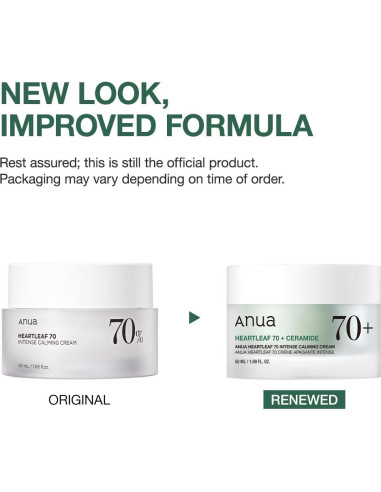 Crema Calmante Intensa Anua Heartleaf 50ml - Piel Sensible