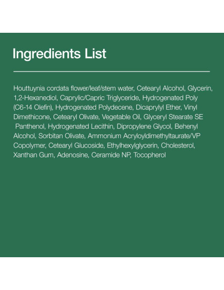 Crema Calmante Intensa Anua Heartleaf 50ml - Piel Sensible