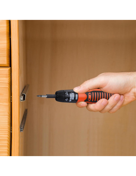 Destornillador a Batería Black & Decker A7073 6V 14 Puntas