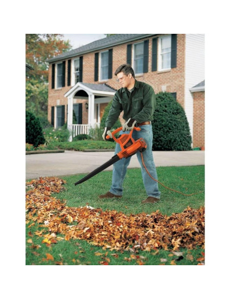 Soplador de Hojas Eléctrico 3-en-1 BLACK+DECKER BV3100 12A