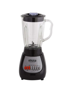 Licuadora IMUSA GAU-80313B Negra 10 Velocidades 1.24L