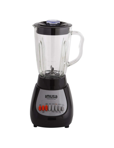 Licuadora IMUSA GAU-80313B Negra 10 Velocidades 1.24L