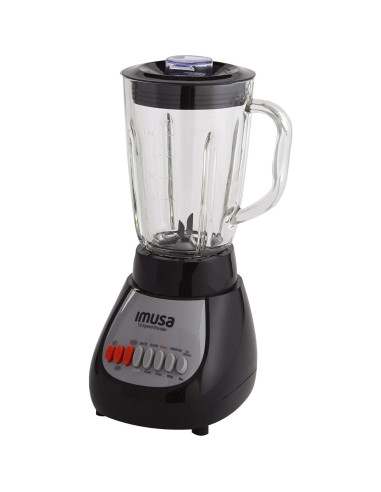 Licuadora IMUSA GAU-80313B Negra 10 Velocidades 1.24L