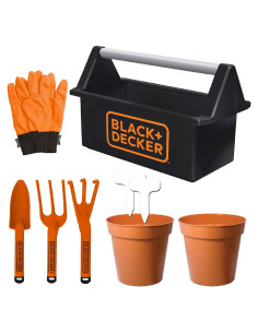 Caja de herramientas Black & Decker para niños 8 piezas