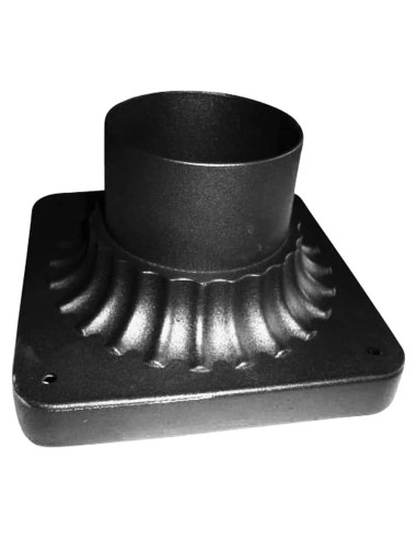 Base de Luz de Poste Exterior Designers Fountain, Aluminio Negro