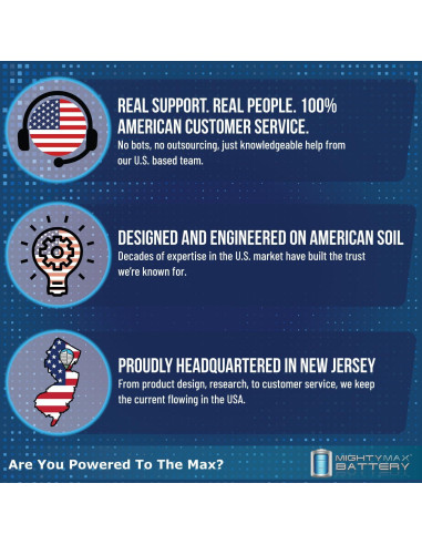 Batería Mighty Max 12V 5AH SLA Pack de 2 para Black Decker