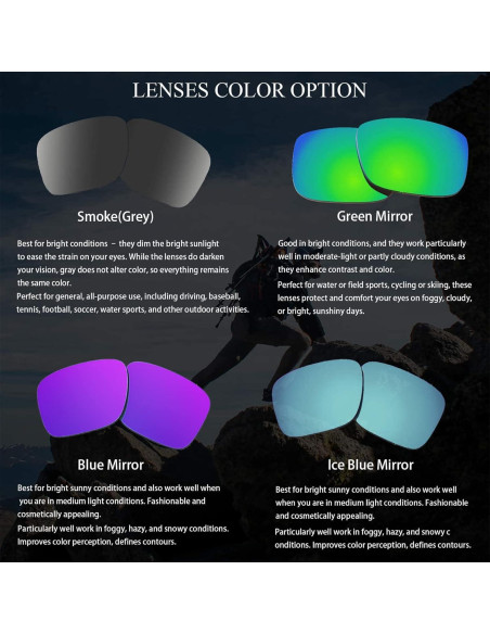 Gafas de sol deportivas DEAFRAIN Dfsg21b polarizadas UV400