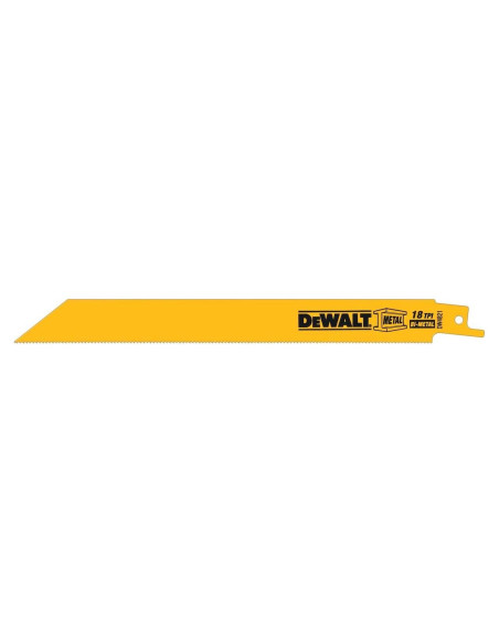 Sierra de Vaivén DEWALT DW4821B 100 Hojas Bi-Metal 18 TPI