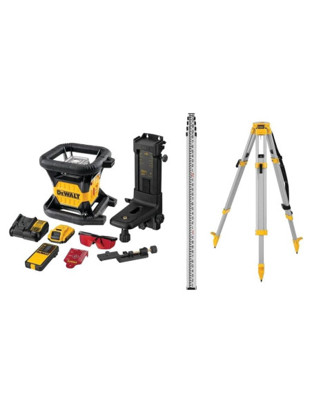 Láser Rotativo DEWALT DW079LRK 20V Rojo IP67 609,6 m