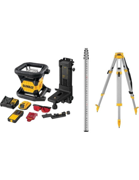 Láser Rotativo DEWALT DW079LRK 20V Rojo IP67 609,6 m