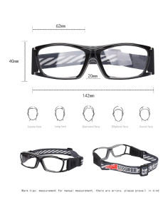 Gafas de Baloncesto PC Marca X - Protección y Comodidad 2