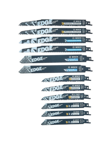 Juego de Cuchillas Recíproca Bosch RDM012 12 Piezas