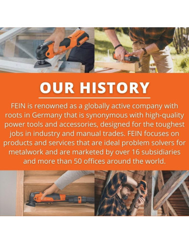 Hoja de sierra Fein Starlock E-Cut 3,49 cm - Corte preciso