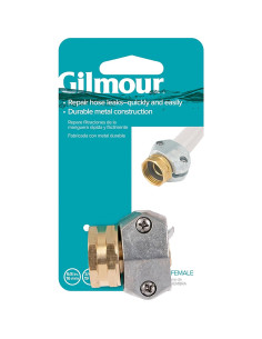 Kit de reparación manguera Gilmour PRO hembra 5/8 y 3/4 2