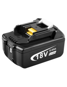 Batería Litio 18V 6000mAh Makita BL1860B 1Pack