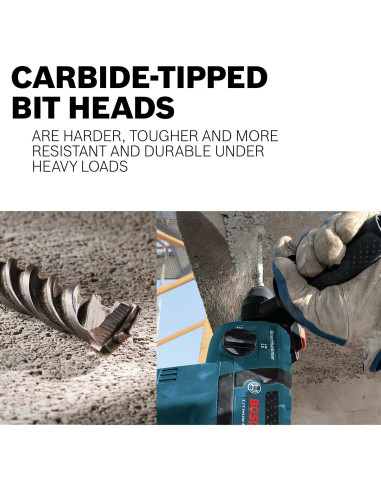 Broca Bosch HC2302 4 mm x 89 mm Bulldog SDS-Plus