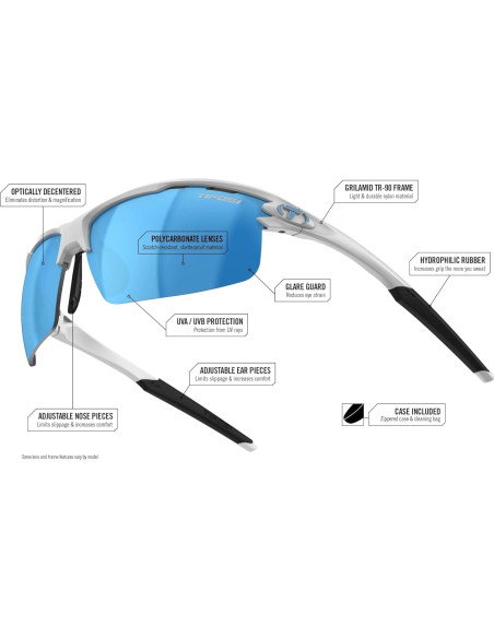 Gafas de sol Rivet Sport +2.5 para ciclismo y deportes Gafas de sol Rivet Sport +2.5 para ciclismo y deportes