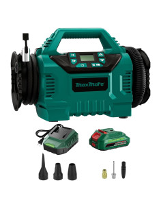 Inflador de Neumáticos MaxMore Inalámbrico 160 PSI 18V