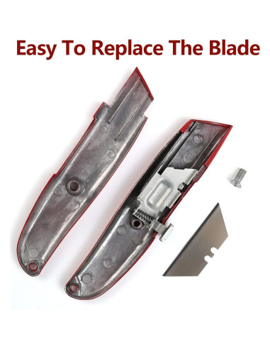 Cuchillo Utilitario DIYSELF 2Pack Cuchilla Retráctil 6cm